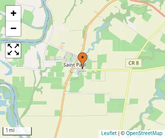 Area schools map